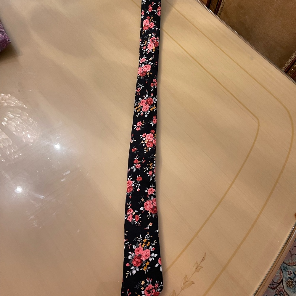 Floral Black Women's Scarf